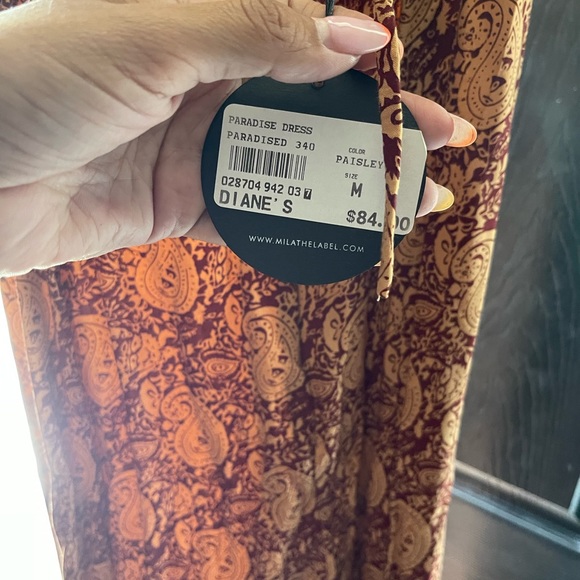 Mika the Label - Paisley Dress NWT - Picture 3 of 3